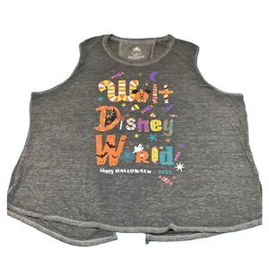 EUC Disney Parks Halloween 2020 soft TANK TOP‎ Sz 2X